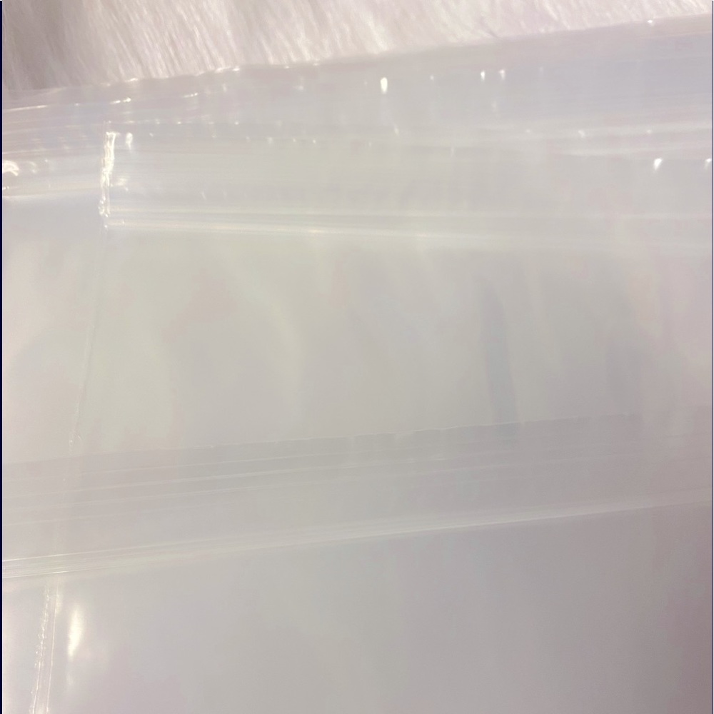 50 pk 10x13 Zip Poly Bags Zipper Seal Resealable Clear shipping Supplies Crafts - Picture 8 of 10